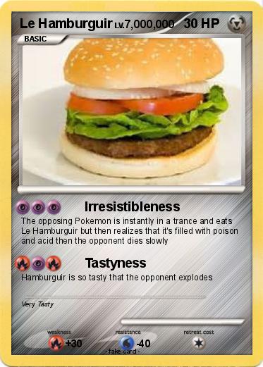 Pokemon Le Hamburguir