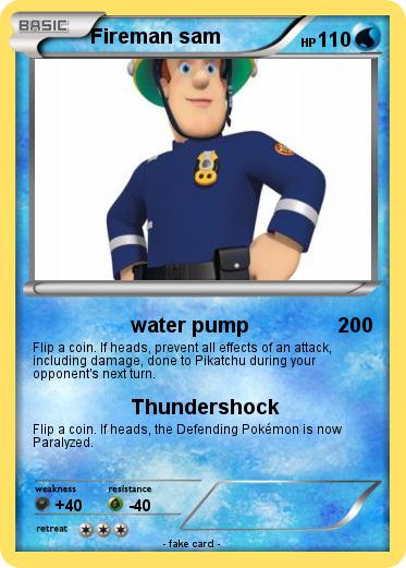 Pokemon Fireman sam