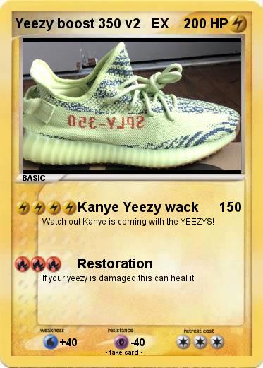 Pokemon Yeezy boost 350 v2   EX