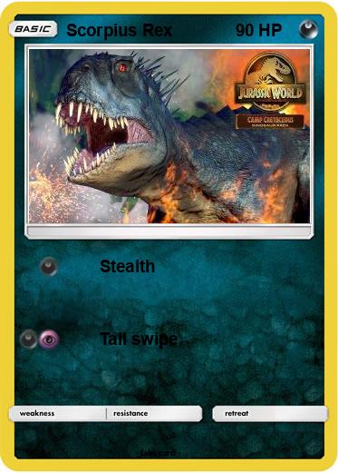 Pokemon Scorpius Rex