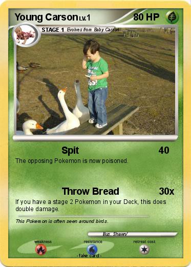 Pokemon Young Carson