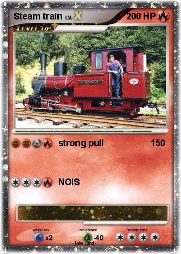 Pokemon Steam train