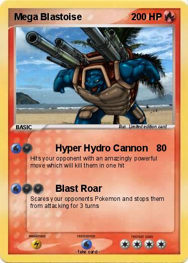 Pokemon Mega Blastoise