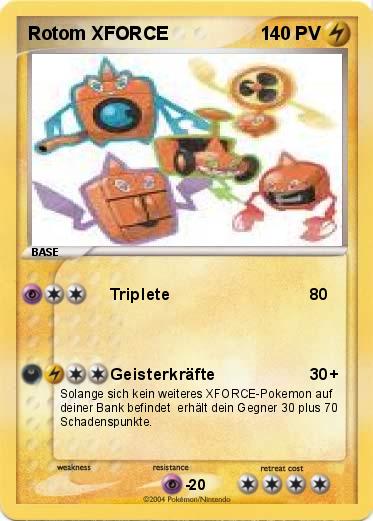 Pokemon Rotom XFORCE