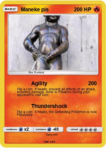 Pokemon Maneke pis