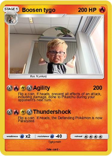 Pokemon Boosen tygo