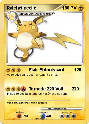 Pokemon Raichétincelle