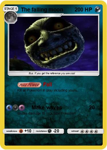 Pokemon The falling moon