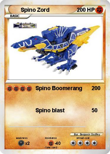 Pokemon Spino Zord