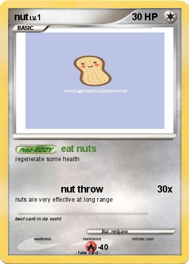Pokemon nut