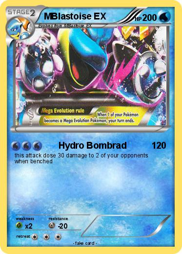 Pokemon MBlastoise EX