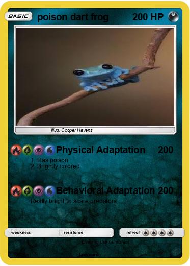 Pokemon poison dart frog