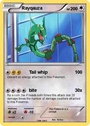 Pokemon Rayqauza