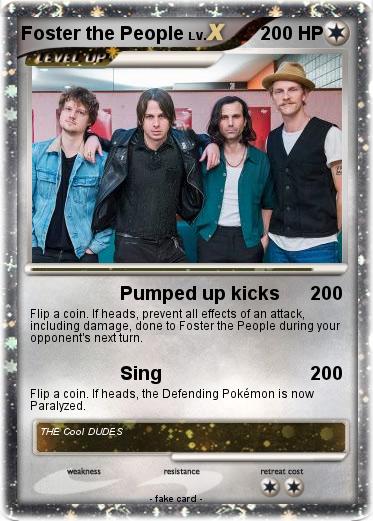 Pokemon Foster the People