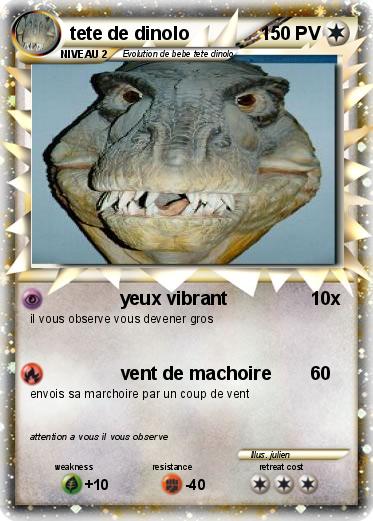 Pokemon tete de dinolo