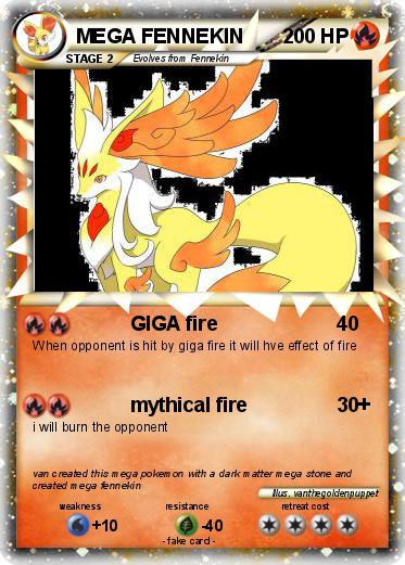 Pokemon MEGA FENNEKIN