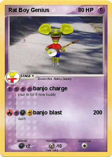 Pokemon Rat Boy Genius