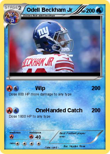 Pokemon Odell Beckham Jr