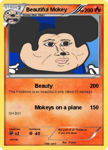 Pokemon Beautiful Mokey