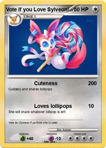 Pokemon Vote if you Love Sylveon!