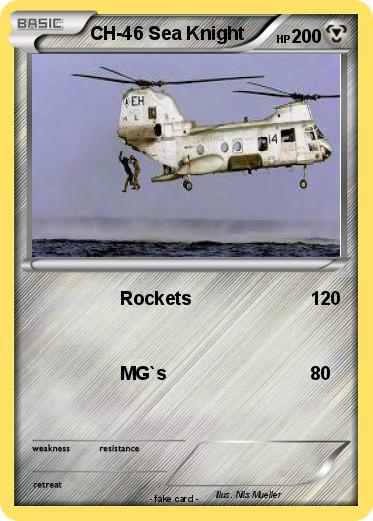 Pokemon CH-46 Sea Knight