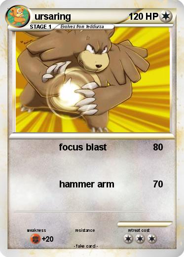 Pokemon ursaring
