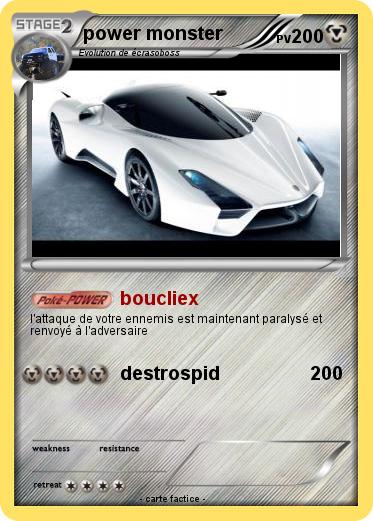 Pokemon power monster