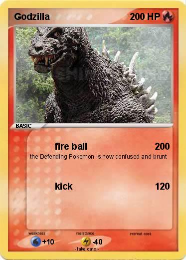 Pokemon Godzilla