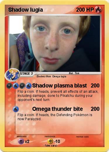 Pokemon Shadow lugia