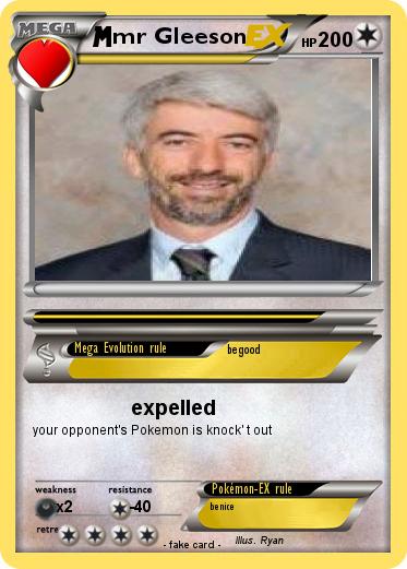 Pokemon mr Gleeson
