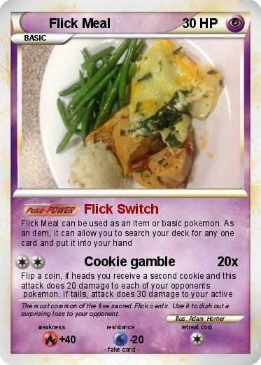 Pokemon Flick Meal