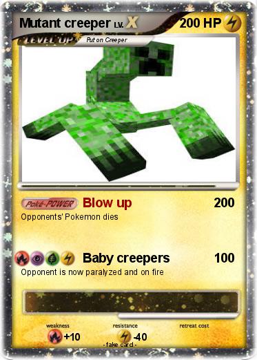 Pokemon Mutant creeper
