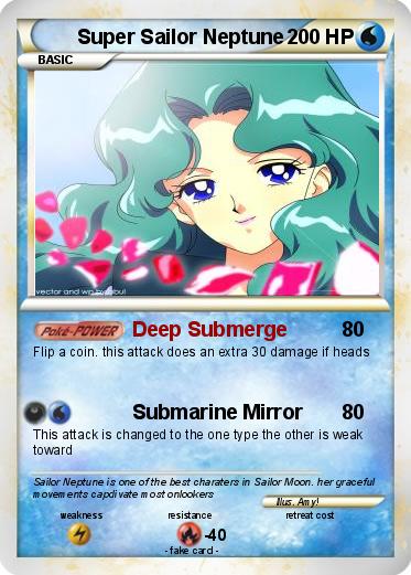 Pokemon Super Sailor Neptune