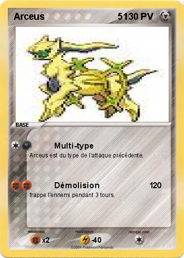 Pokemon Arceus                             51