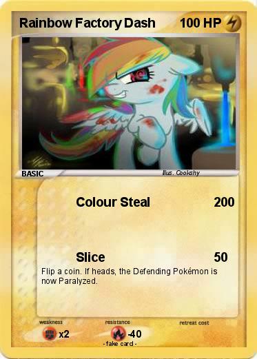 Pokemon Rainbow Factory Dash
