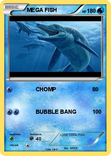 Pokemon MEGA FISH