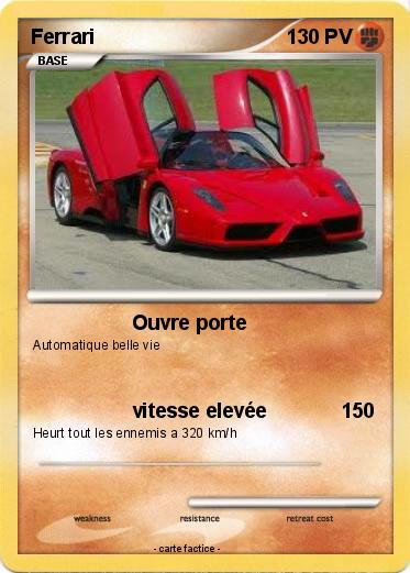 Pokemon Ferrari