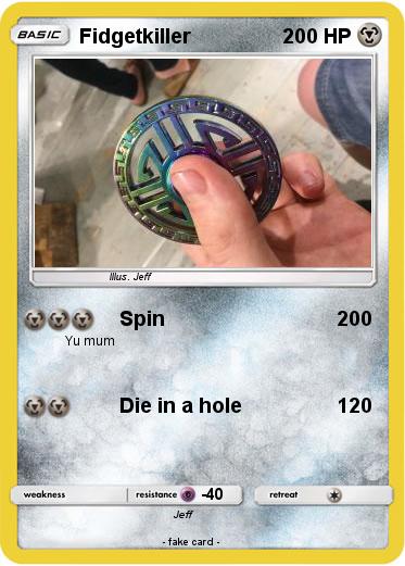Pokemon Fidgetkiller