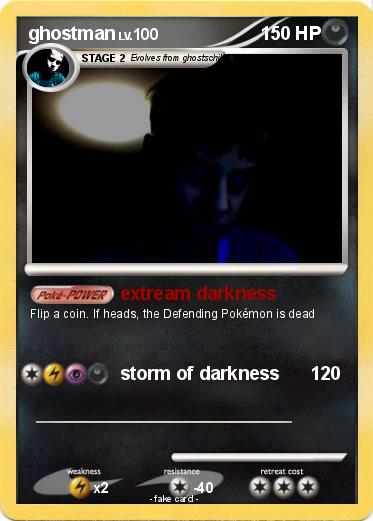 Pokemon ghostman