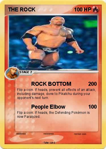 Pokemon THE ROCK