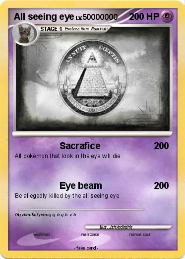 Pokemon All seeing eye