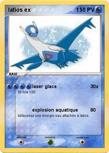Pokemon latios ex