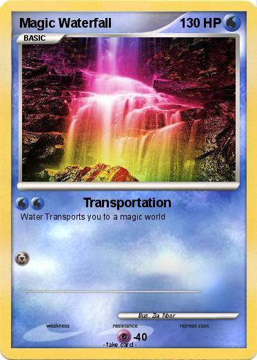 Pokemon Magic Waterfall