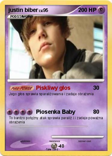 Pokemon justin biber