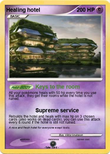 Pokemon Healing hotel