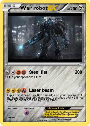 Pokemon War robot