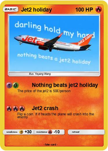 Pokemon Jet2 holiday