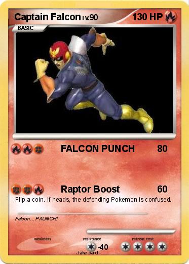 Pokemon Captain Falcon