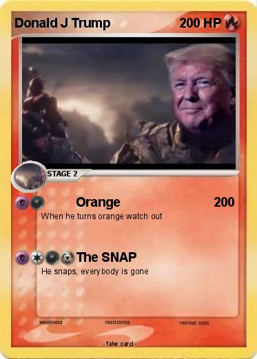 Pokemon Donald J Trump