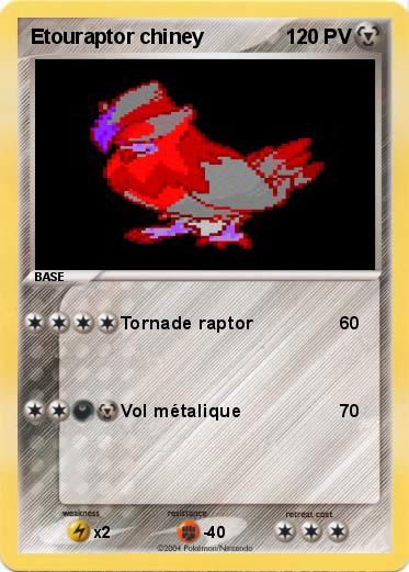 Pokemon Etouraptor chiney